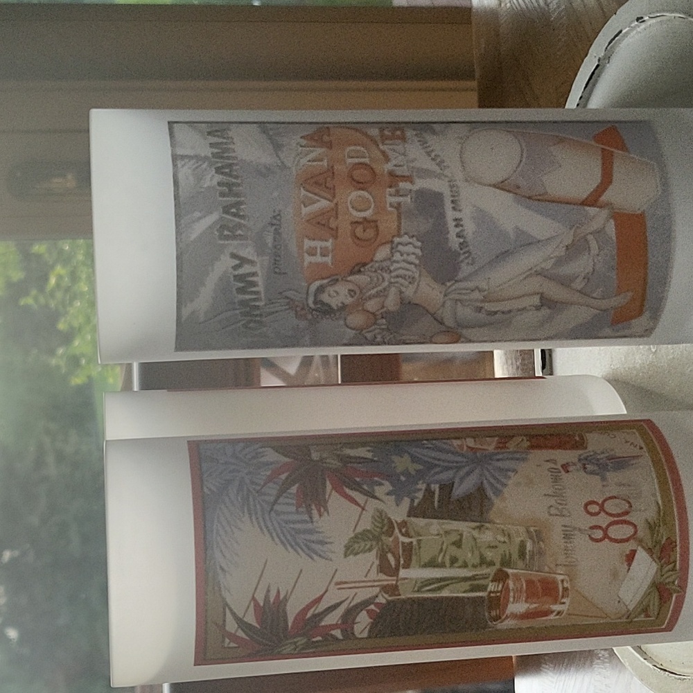 TOMMY BAHAMA HI BALL GLASSES - Picture 2 of 6